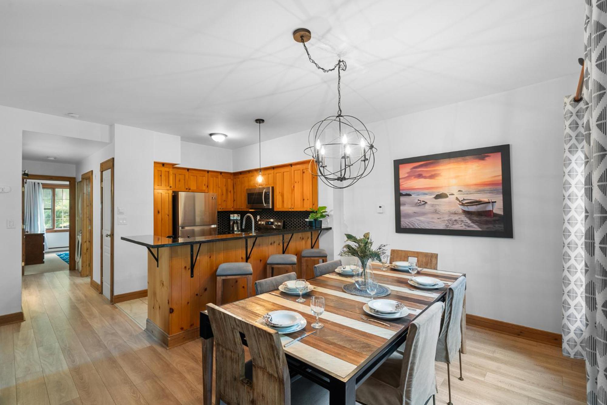 Les Falaises Tremblant - Ski Inout Condo W2Bdrs Mont-Tremblant Eksteriør billede